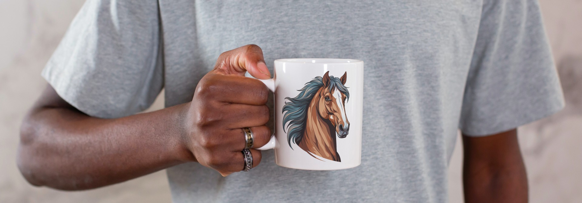 Tazas de Caballos