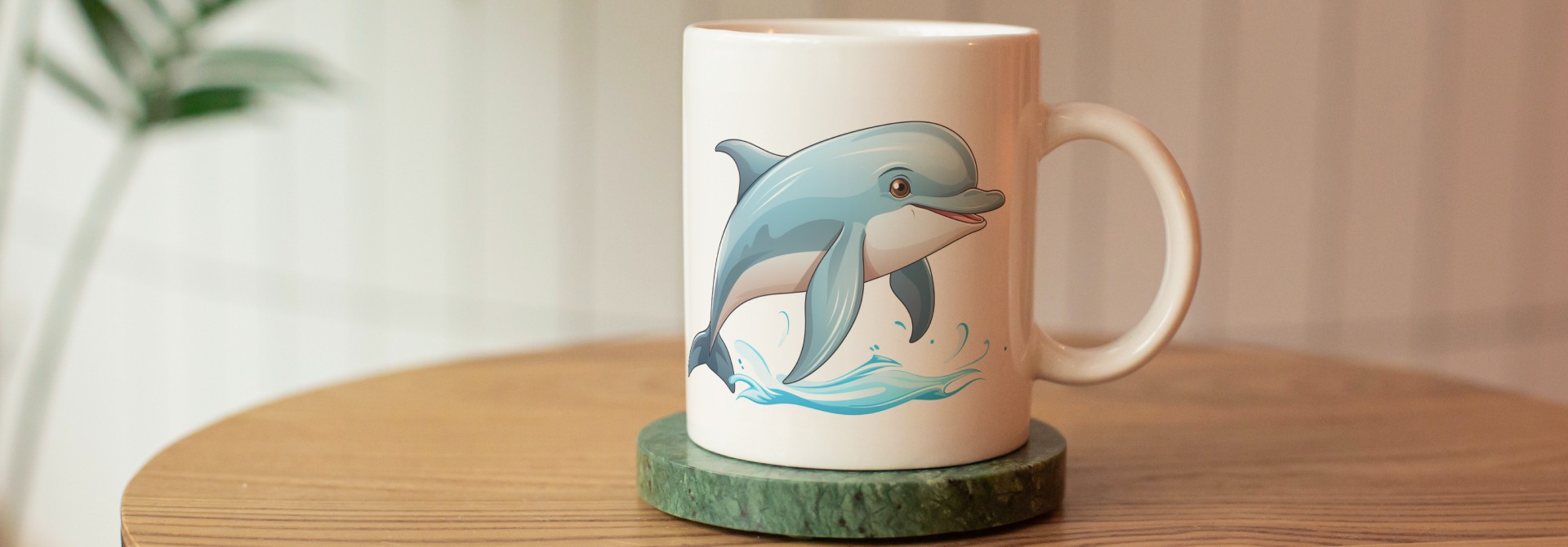 Tazas de animales marinos